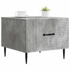 Couchtisch Betongrau 49 x 50 x 40 cm Holzwerkstoff