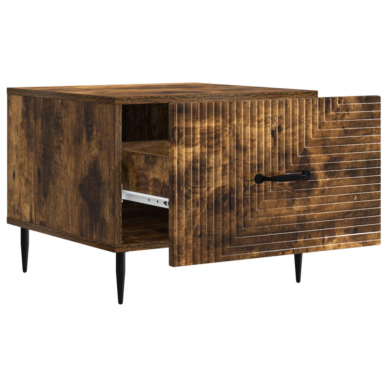 Couchtisch Geräucherte Eiche 49 x 50 x 40 cm Holzwerkstoff