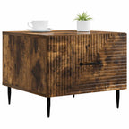 Couchtisch Geräucherte Eiche 49 x 50 x 40 cm Holzwerkstoff