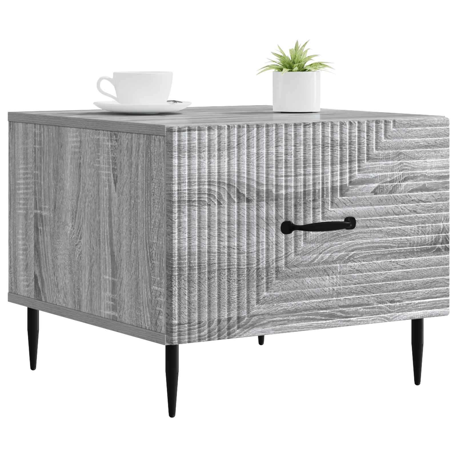 Couchtisch Graues Sonoma 49 x 50 x 40 cm Holzwerkstoff
