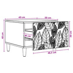 Couchtisch Sonoma-Eiche 50 x 49 x 40 cm Holzwerkstoff
