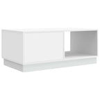 Couchtisch Weiß 90 x 50 x 37 cm Holzwerkstoff