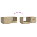 Couchtisch Sonoma-Eiche 90 x 50 x 37 cm Holzwerkstoff
