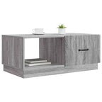 Couchtisch Graues Sonoma 90 x 50 x 37 cm Holzwerkstoff