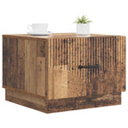 Couchtisch mit Schubladen Altholz 49 x 50 x 37 cm Holzwerkstoff