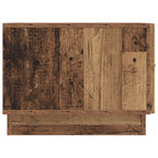 Couchtisch mit Schubladen Altholz 49 x 50 x 37 cm Holzwerkstoff