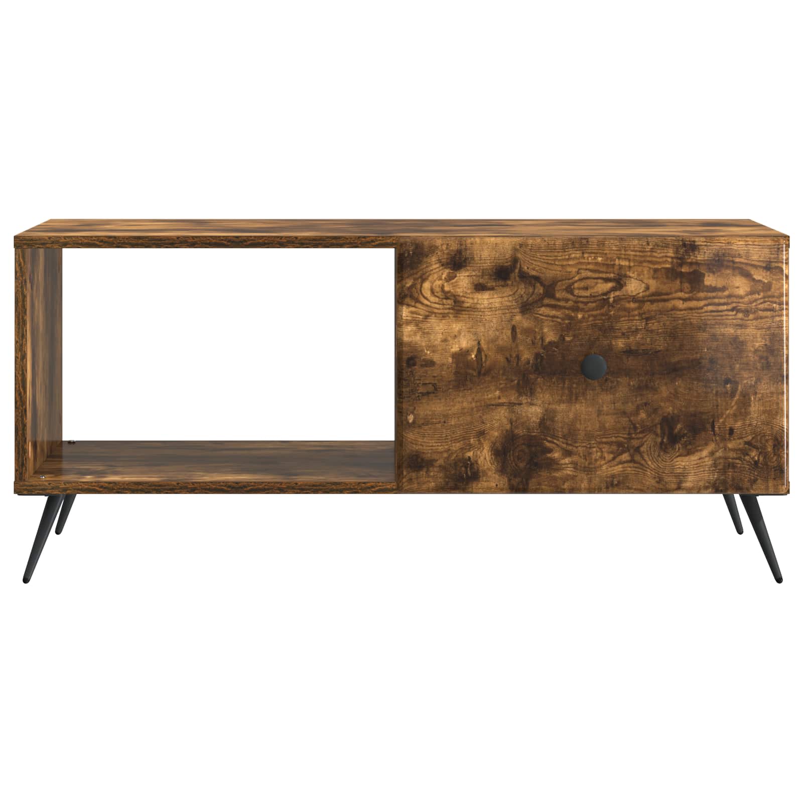 Couchtisch Geräucherte Eiche 90 x 50 x 40 cm Holzwerkstoff