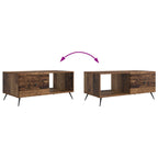 Couchtisch Altholz 90 x 50 x 40 cm Holzwerkstoff