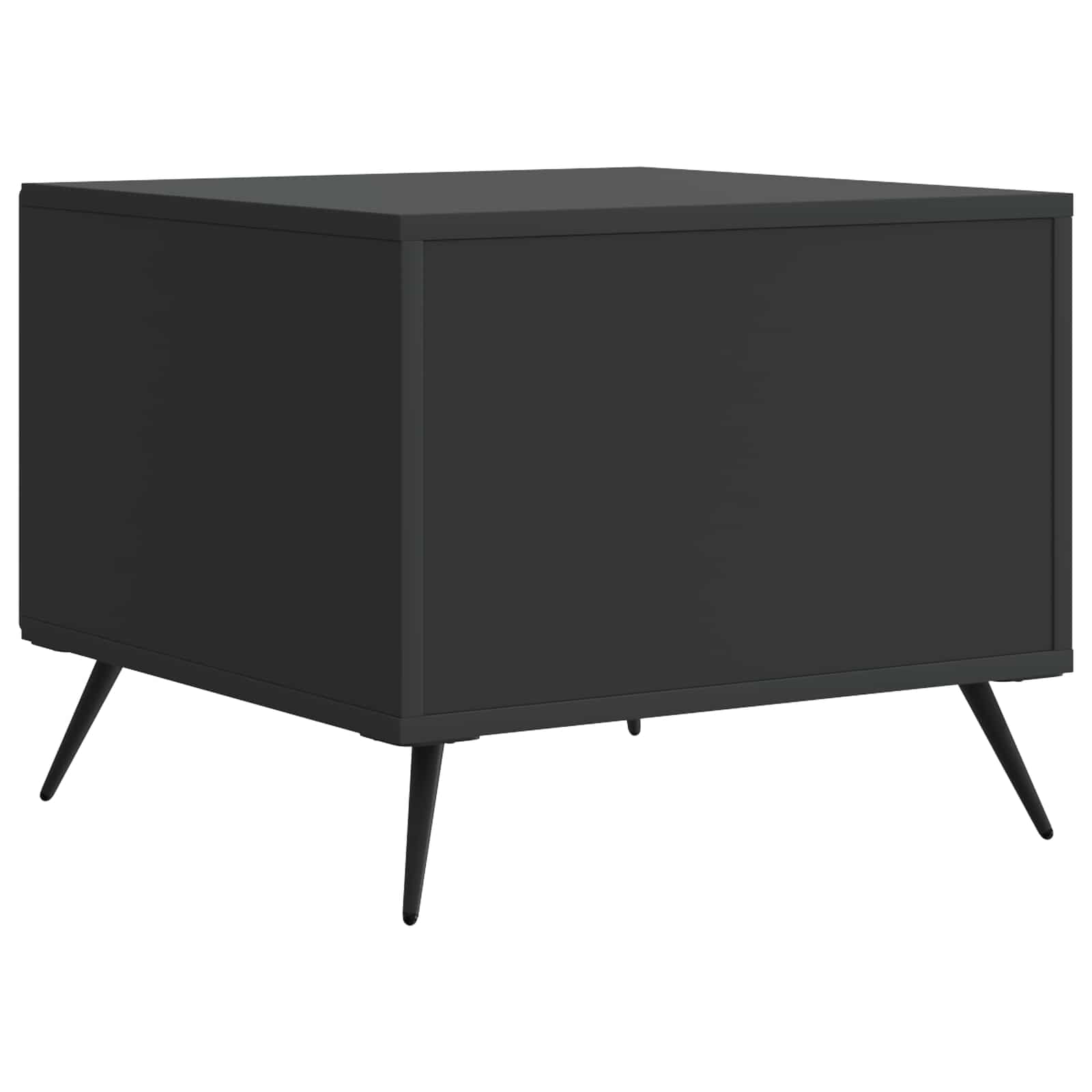 Couchtisch mit Schubladen Schwarz 49 x 50 x 40 cm Holzwerkstoff