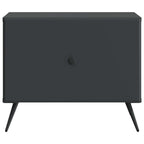 Couchtisch mit Schubladen Schwarz 49 x 50 x 40 cm Holzwerkstoff