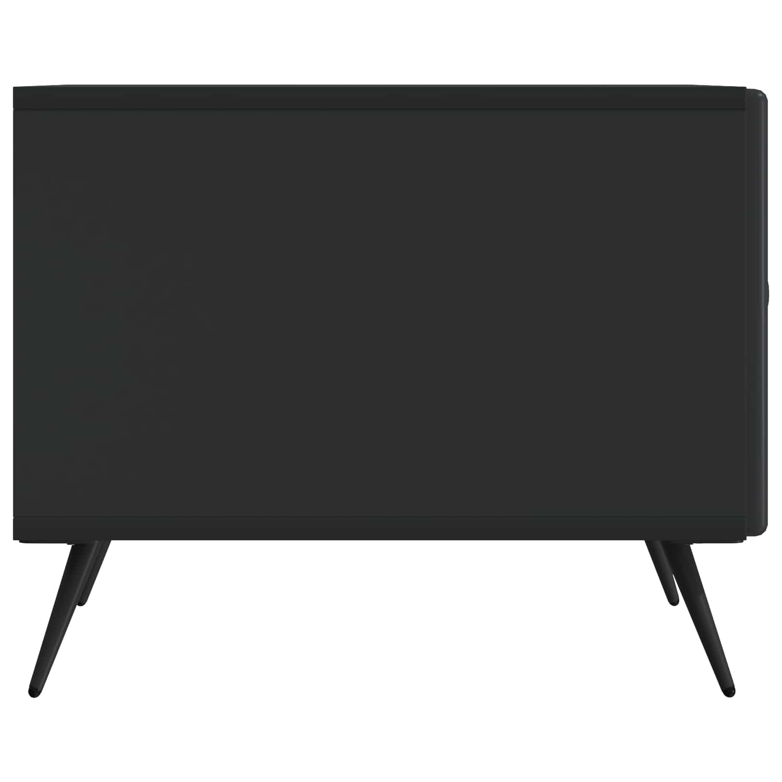 Couchtisch mit Schubladen Schwarz 49 x 50 x 40 cm Holzwerkstoff