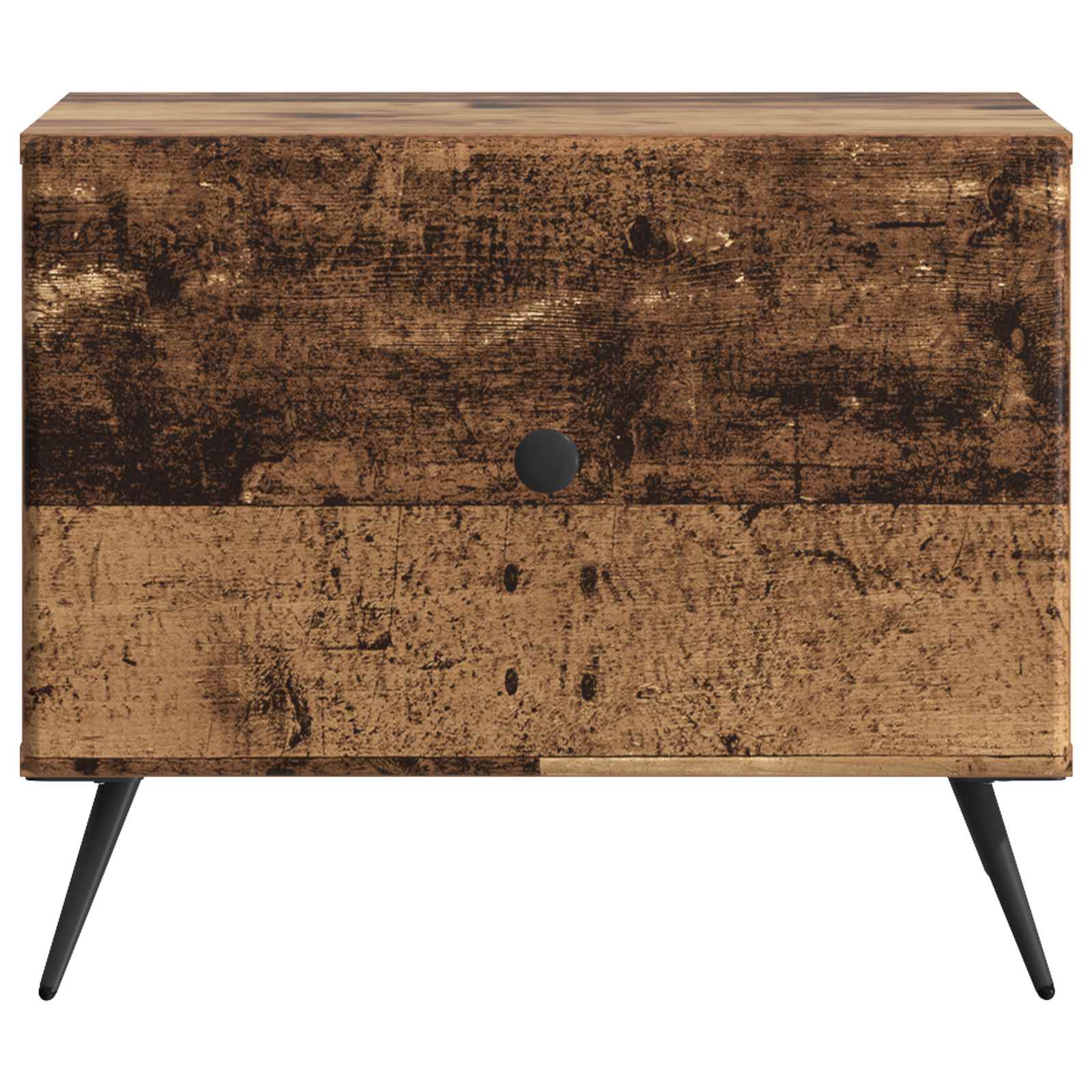 Couchtisch mit Schubladen Altholz 49 x 50 x 40 cm Holzwerkstoff