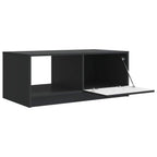Couchtisch Schwarz 90 x 50 x 37 cm Holzwerkstoff