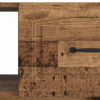 Couchtisch Altholz 90 x 50 x 37 cm Holzwerkstoff