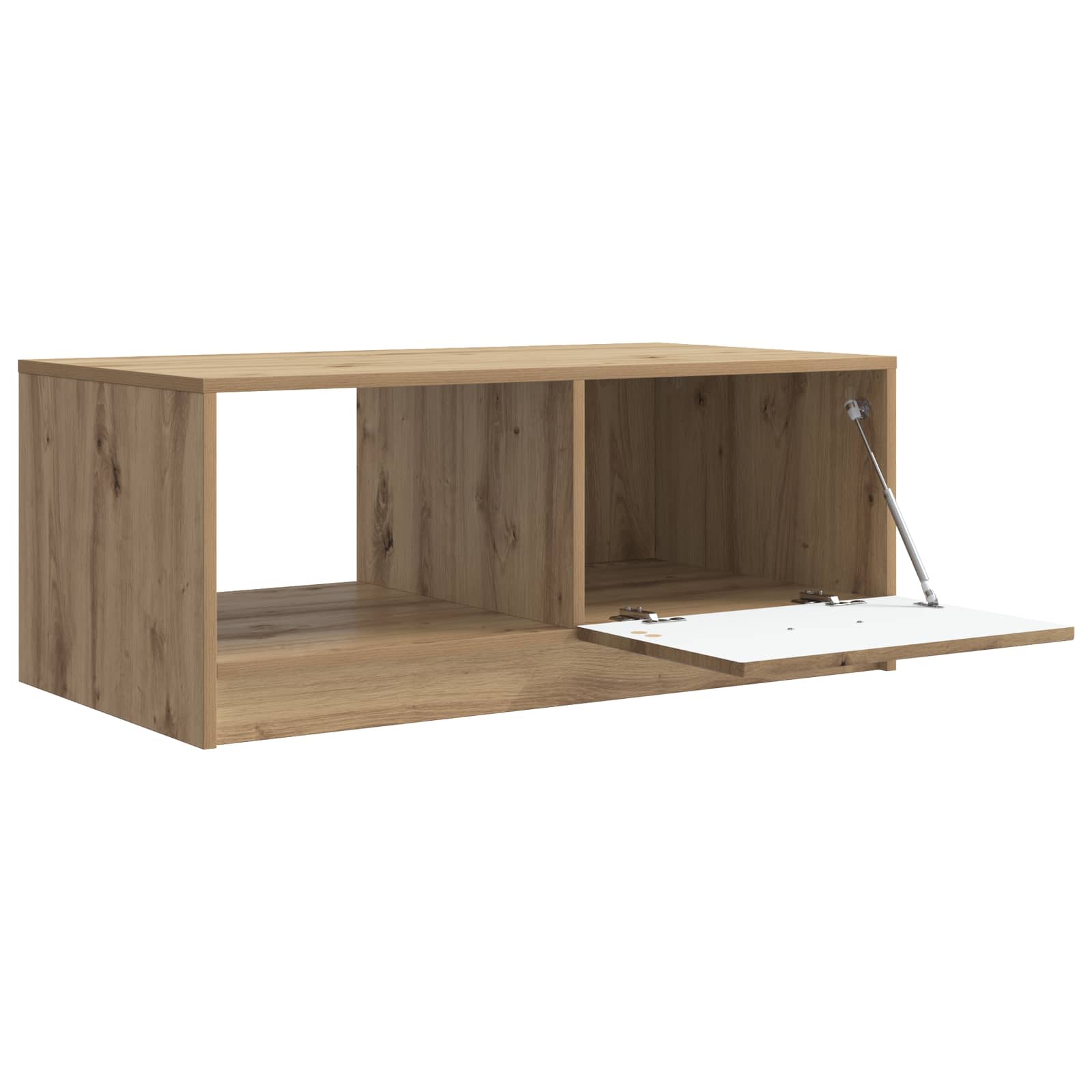 Couchtisch Artisan-Eiche 90 x 50 x 37 cm Holzwerkstoff