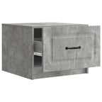Couchtisch Betongrau 49 x 50 x 37 cm Holzwerkstoff