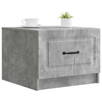 Couchtisch Betongrau 49 x 50 x 37 cm Holzwerkstoff