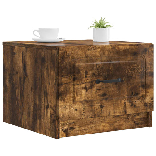 Couchtisch Geräucherte Eiche 49 x 50 x 37 cm Holzwerkstoff