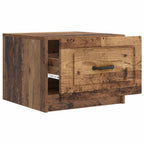 Couchtisch mit Schubladen Altholz 49 x 50 x 37 cm Holzwerkstoff
