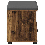 Flurbank mit Kissen mit Schubladen Altholz 60 x 38 x 46 cm