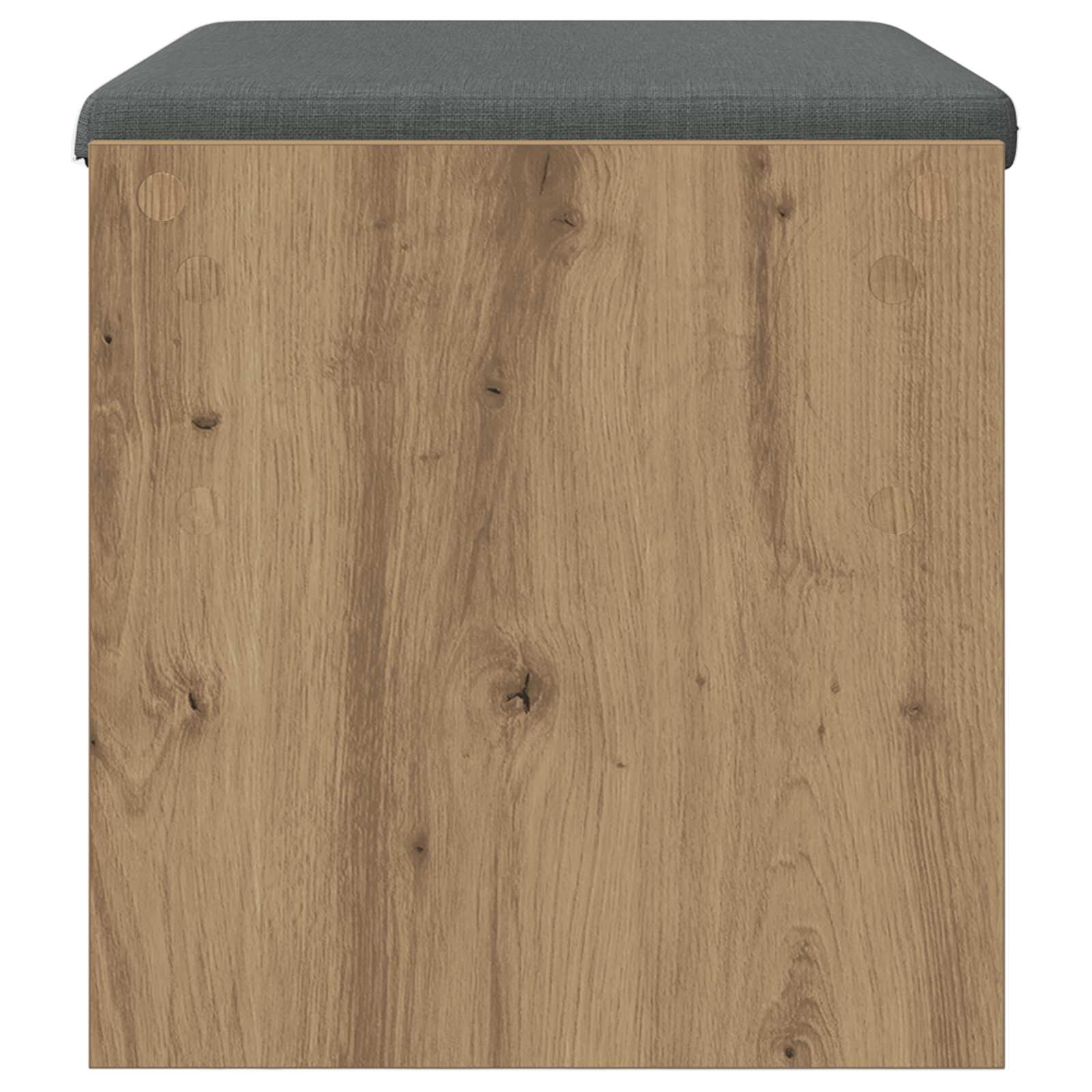 Flurbank mit Kissen Artisan-Eiche 63 x 38 x 40 cm