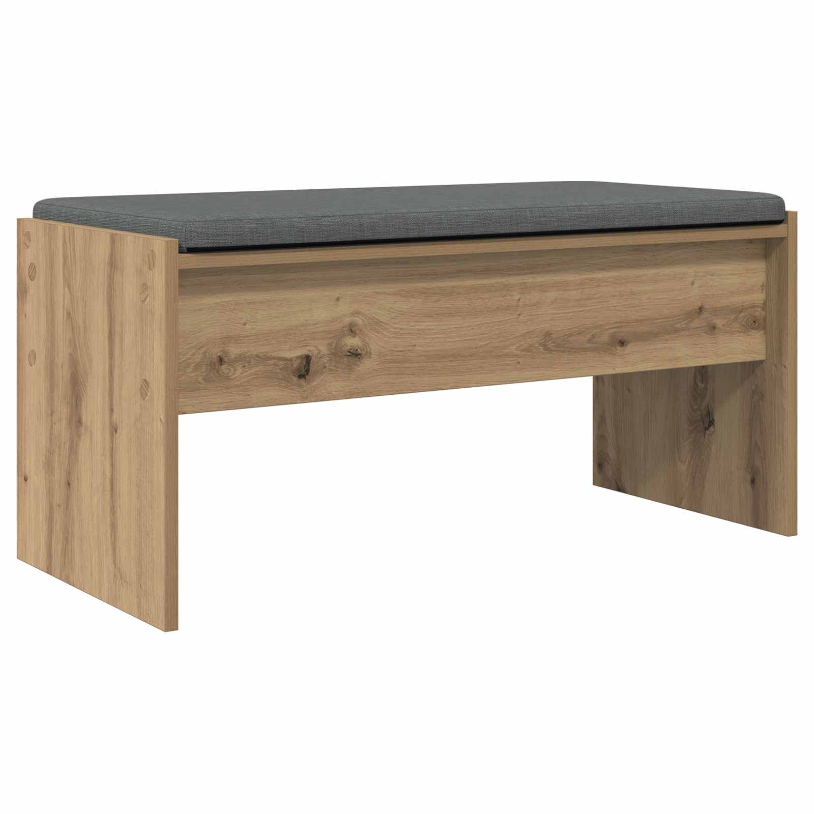 Flurbank mit Kissen Artisan-Eiche 83 x 38 x 40 cm