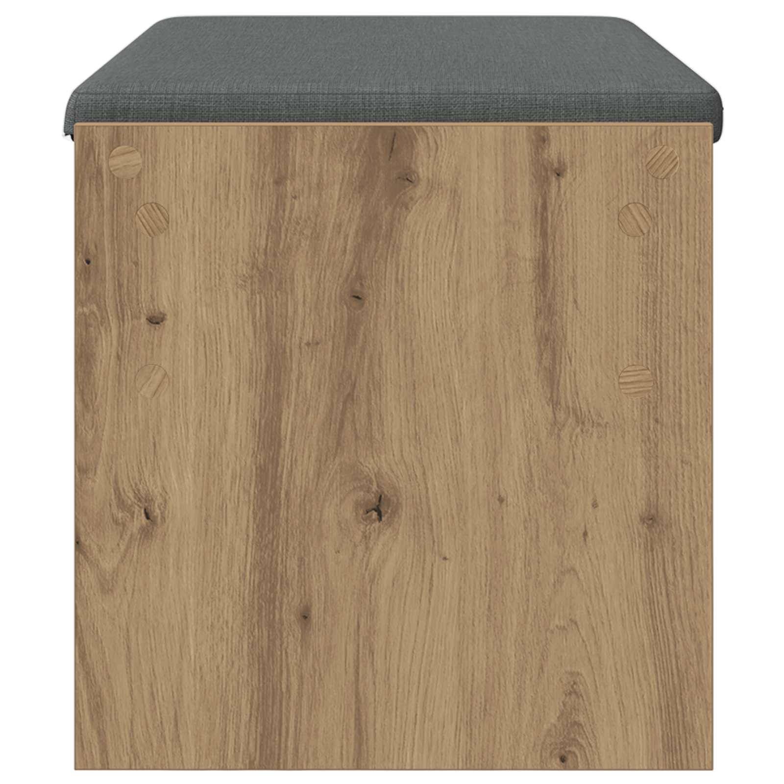 Flurbank mit Kissen Artisan-Eiche 83 x 38 x 40 cm