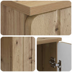 Schreibtisch Artisan-Eiche 142,5 x 50 x 75 cm Holzwerkstoff