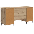 Schreibtisch Artisan-Eiche 142,5 x 50 x 75 cm Holzwerkstoff