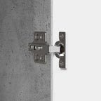 Schreibtisch Betongrau Holzwerkstoff 142,5 x 50 x 75 cm