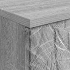 Schreibtisch Grau Sonoma Holzwerkstoff 142,5 x 50 x 75 cm