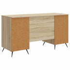 Schreibtisch Sonoma-Eiche 142,5 x 50 x 75 cm Holzwerkstoff