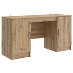 Schreibtisch Artisan-Eiche 142,5 x 50 x 75 cm Holzwerkstoff