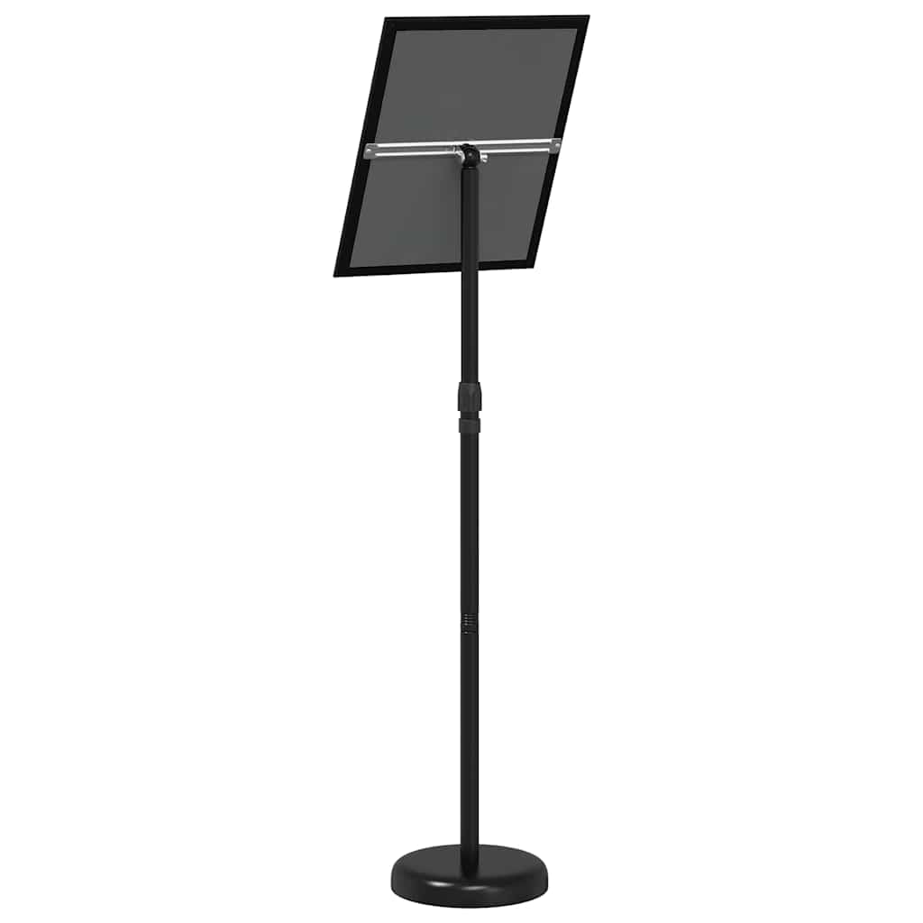 Messestände Schwarz 25 x 25 x 125 cm Aluminium