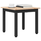 Couchtisch Natur 40 x 40 x 36 cm Massives Kiefernholz