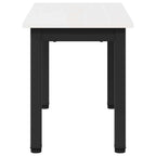 Couchtisch Weiß 60 x 30 x 36 cm Massives Kiefernholz