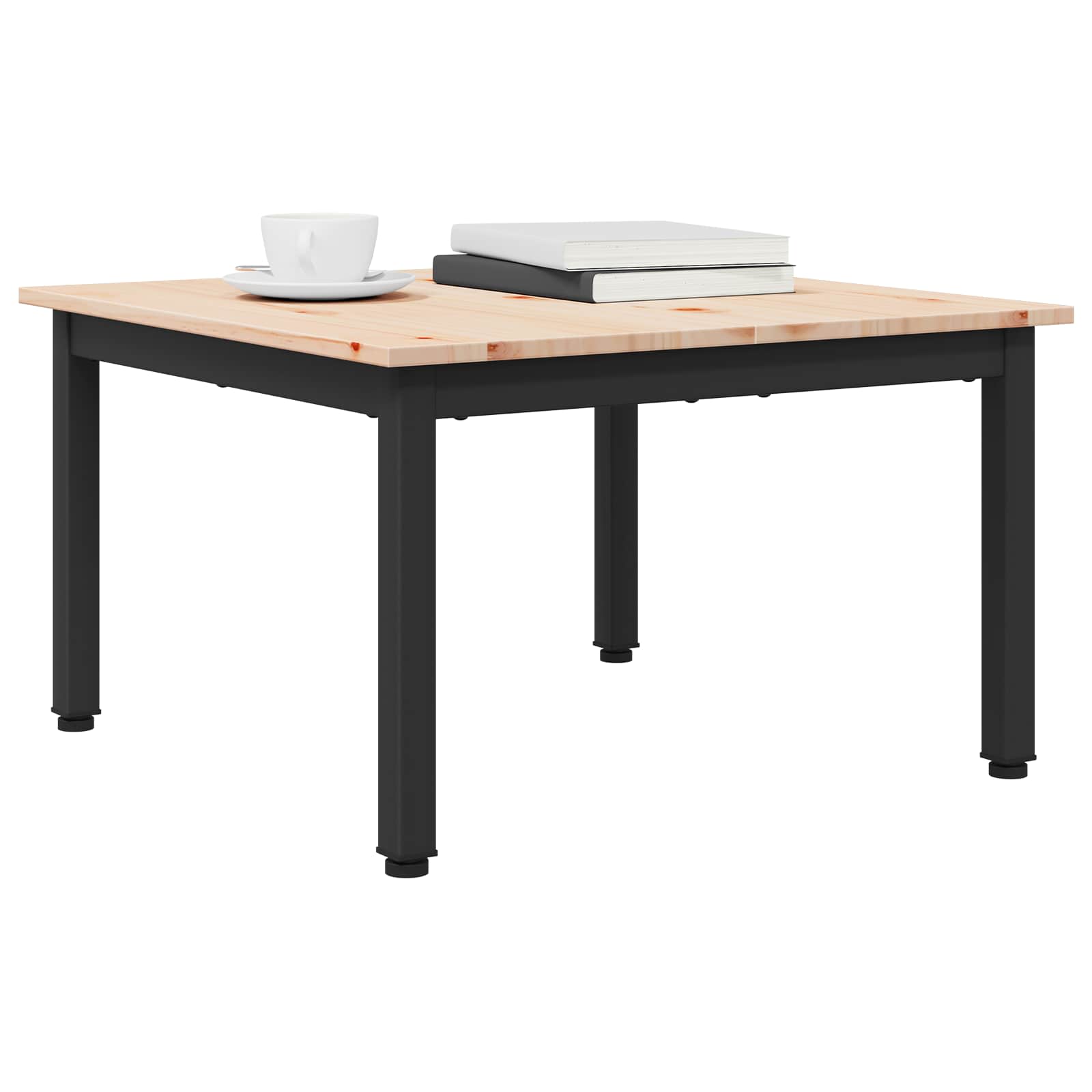 Couchtisch Natur 60 x 60 x 36 cm Massives Kiefernholz
