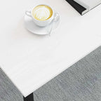 Couchtisch Weiß 70 x 50 x 36 cm Massives Kiefernholz