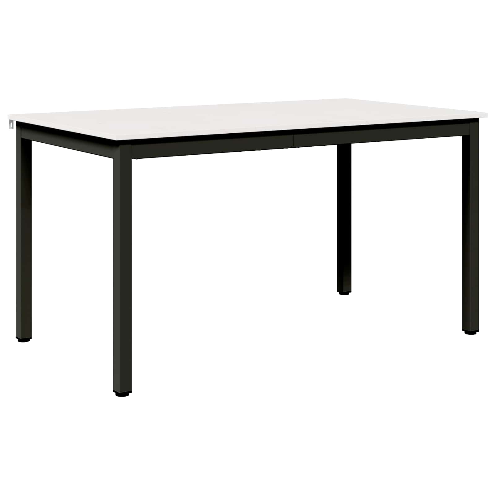 Esstisch Weiß 140 x 80 x 75 cm Massives Kiefernholz
