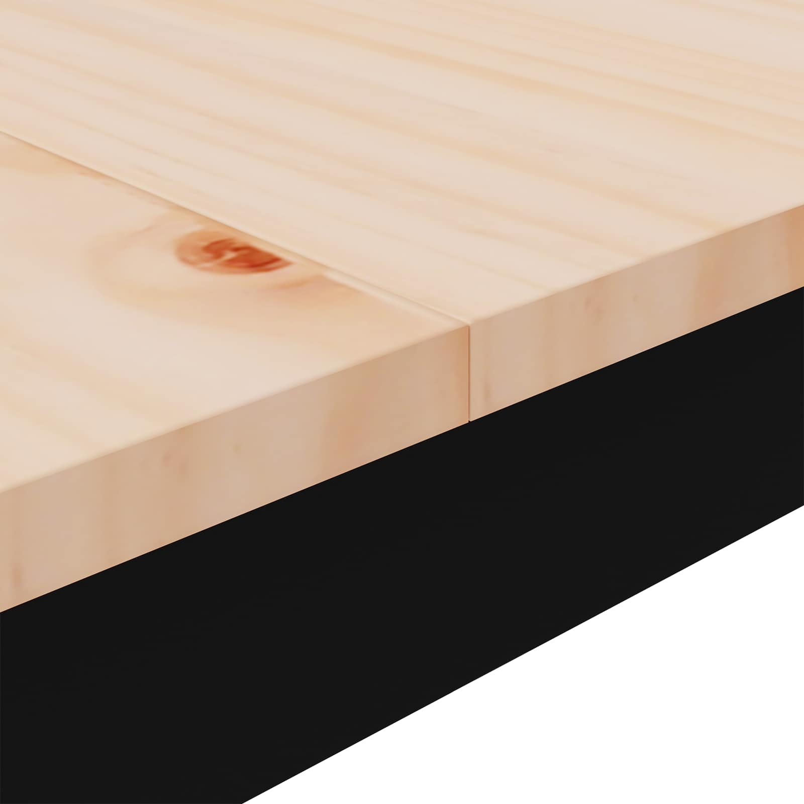 Esstisch Natur 180 x 90 x 75 cm Massives Kiefernholz