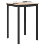 Bartisch Natur 70 x 70 x 105 cm Massives Kiefernholz
