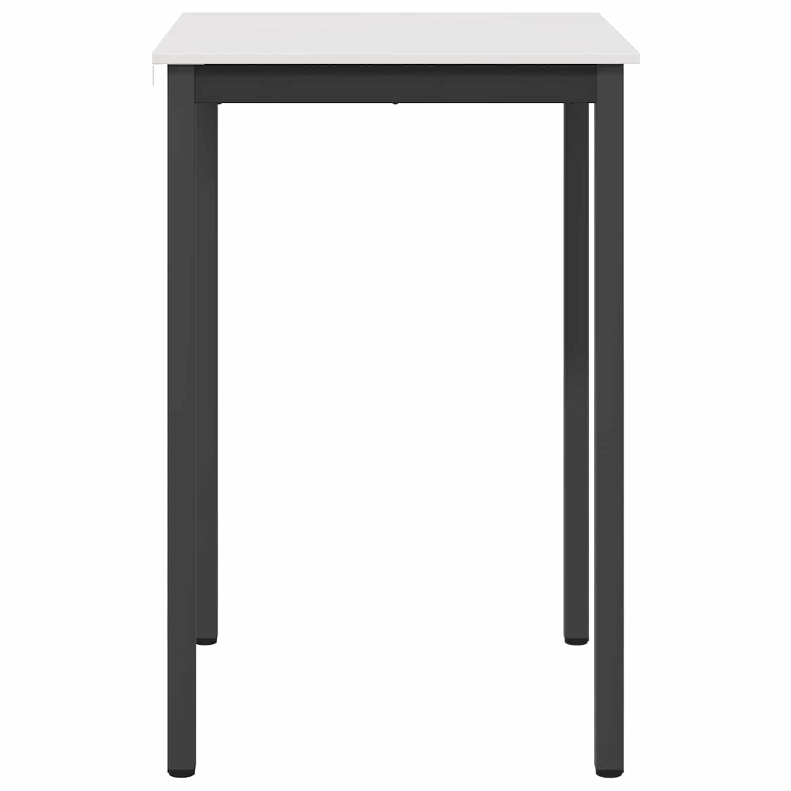 Bartisch Weiß 70 x 70 x 105 cm Massives Kiefernholz