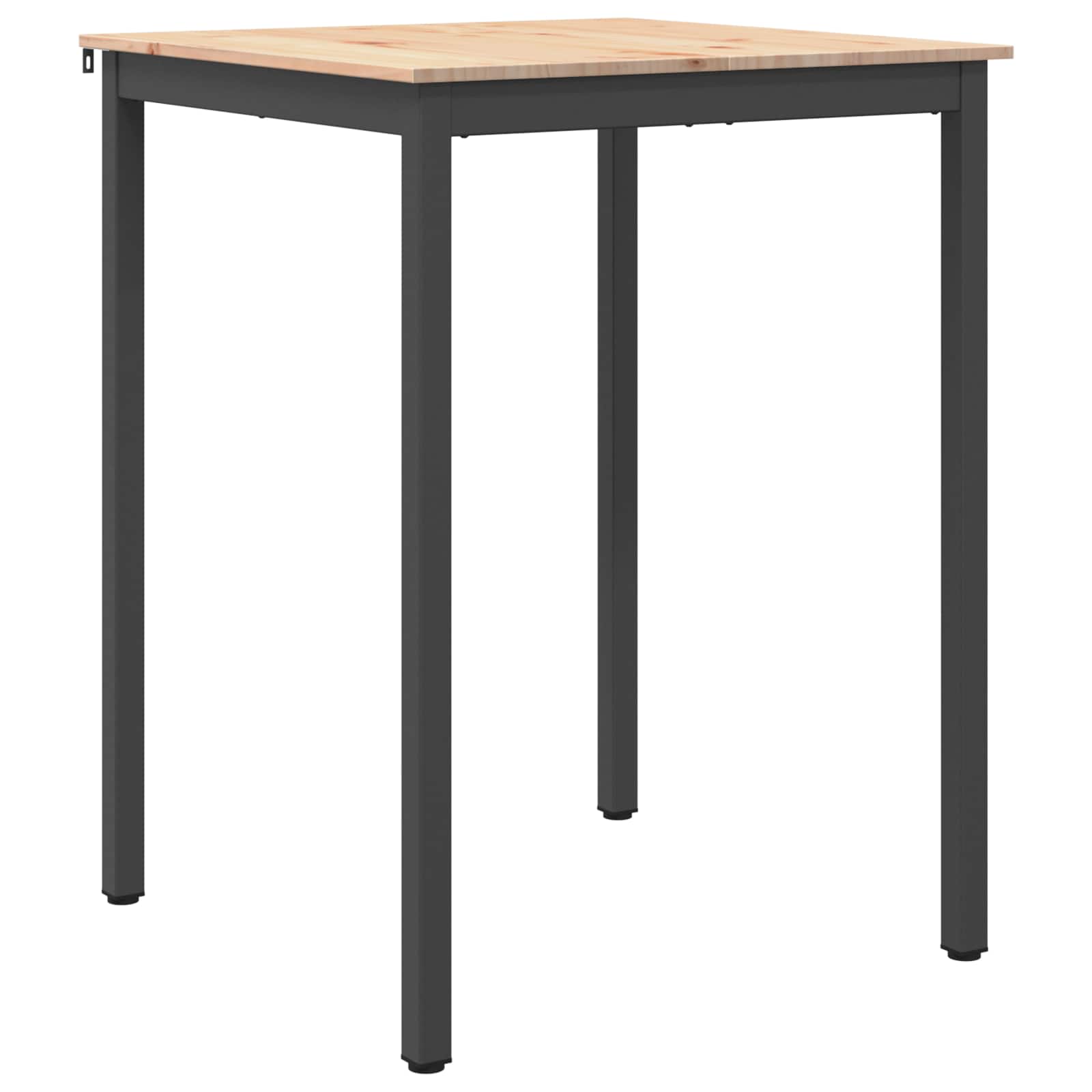 Bartisch Natur 80 x 80 x 105 cm Massives Kiefernholz