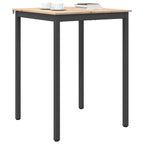 Bartisch Natur 80 x 80 x 105 cm Massives Kiefernholz