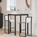 Bartisch Weiß 80 x 80 x 105 cm Massives Kiefernholz