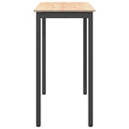 Bartisch Natur 110 x 55 x 105 cm Massives Kiefernholz