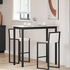 Bartisch Weiß 110 x 55 x 105 cm Massives Kiefernholz