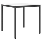 Bartisch Weiß 110 x 110 x 105 cm Massives Kiefernholz