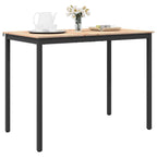 Bartisch Natur 140 x 80 x 105 cm Massives Kiefernholz