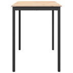 Bartisch Natur 140 x 80 x 105 cm Massives Kiefernholz